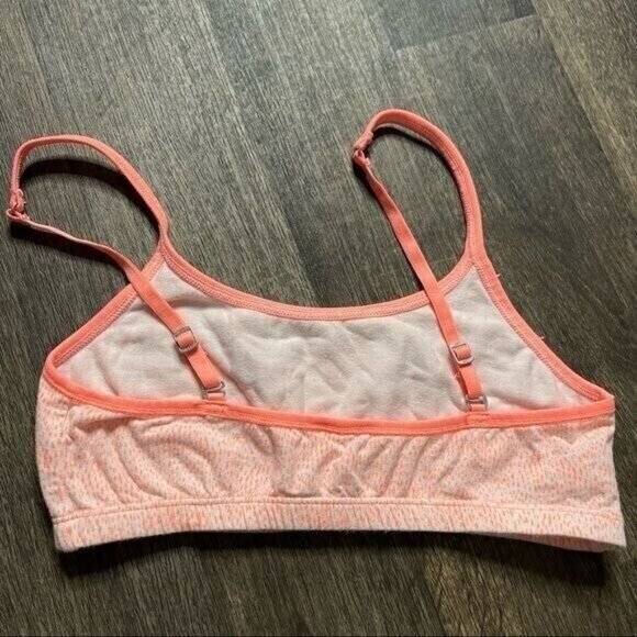 GEF France Orange and Beige Sports Bra/ Brallette Size S - Picture 7 of 9